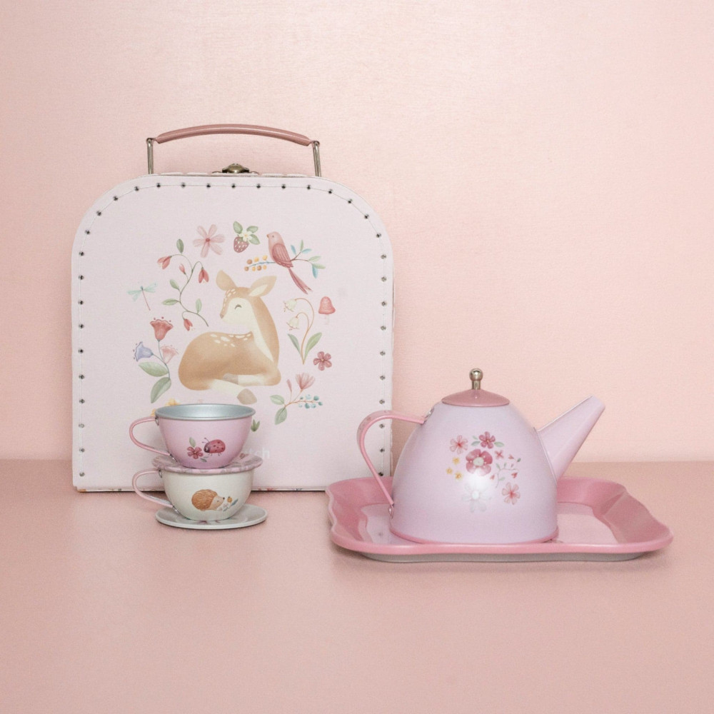 Little Dutch Σετ Τσαγιού σε Βαλιτσάκι Fairy Garden