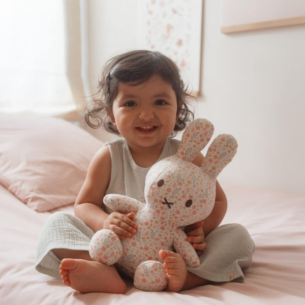 Little Dutch Υφασμάτινο Κουκλάκι Miffy Lucky Blossom all over 30εκ. GRS