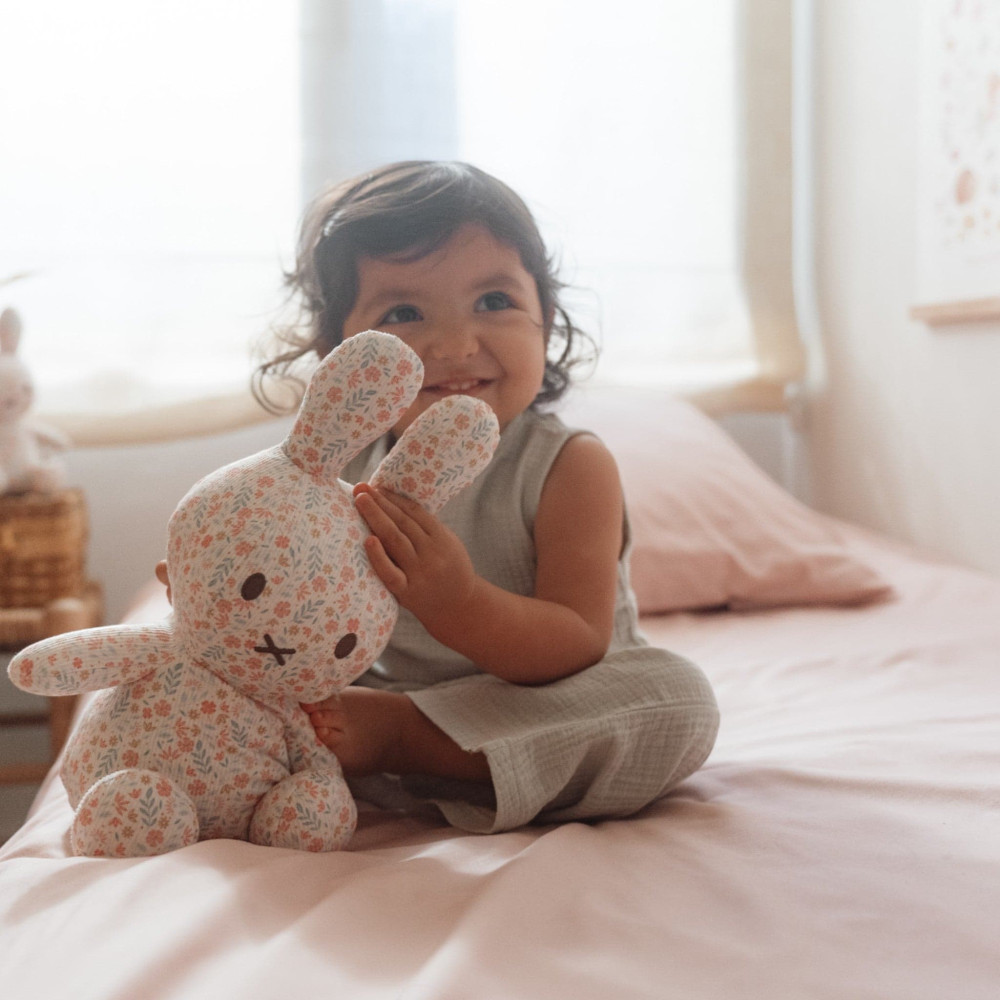 Little Dutch Υφασμάτινο Κουκλάκι Miffy Lucky Blossom all over 30εκ. GRS