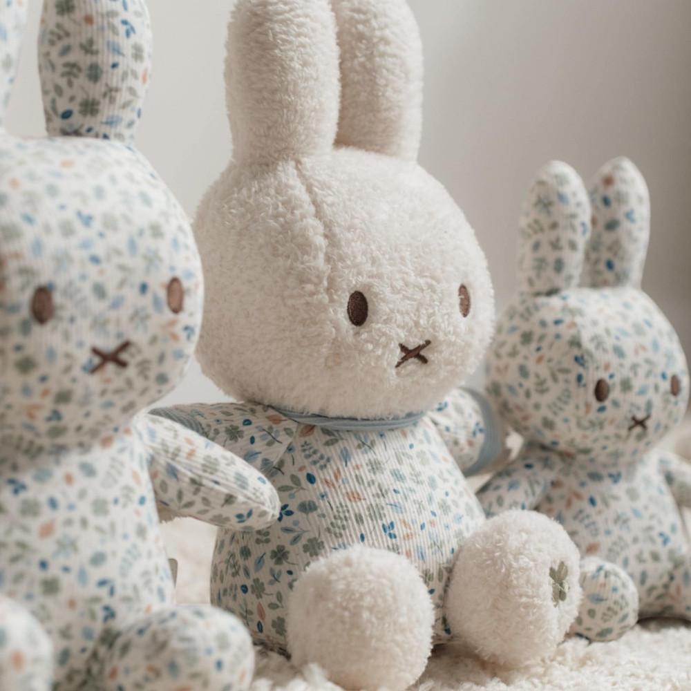 Little Dutch Υφασμάτινο Κουκλάκι Miffy Lucky Leaves all over 30εκ. GRS