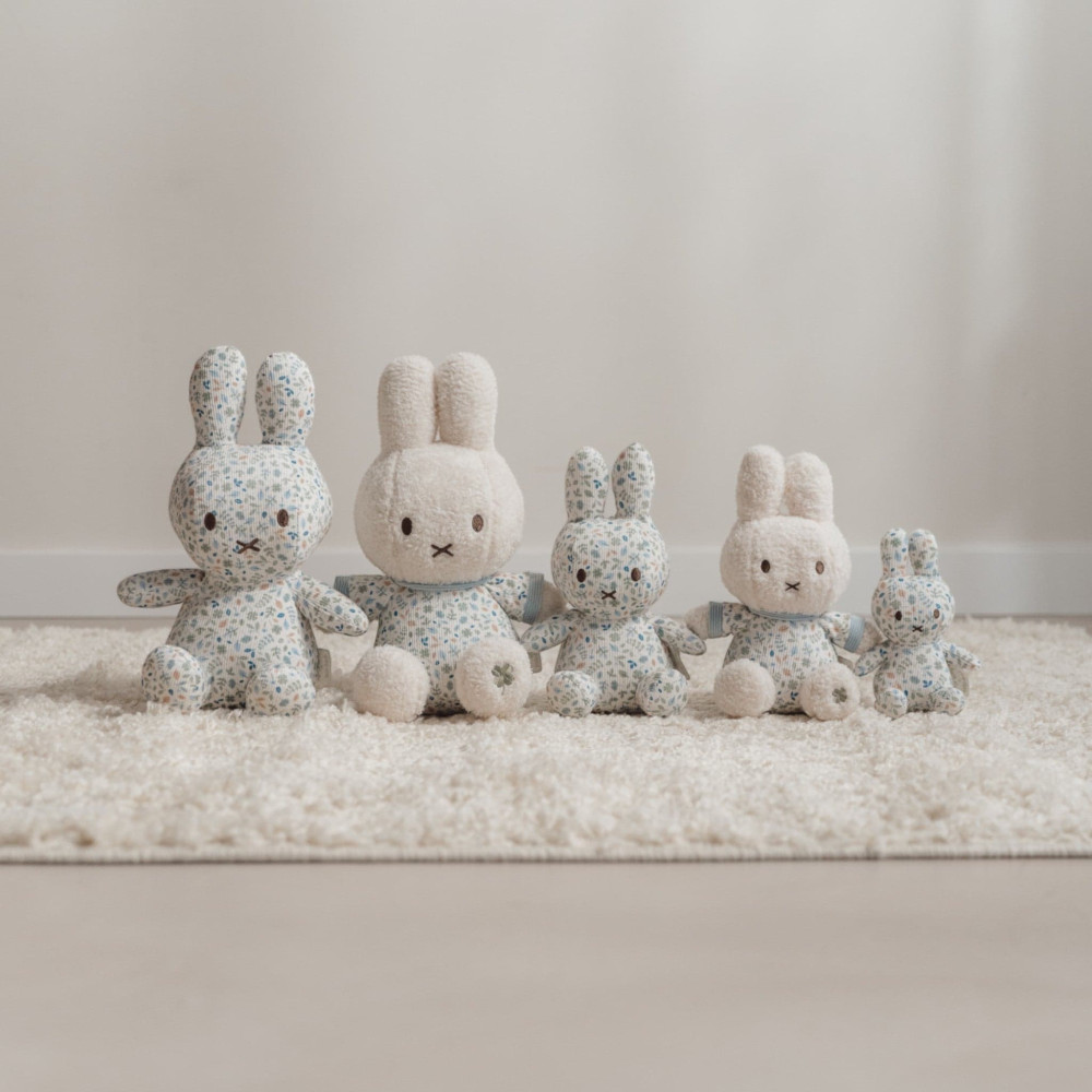 Little Dutch Υφασμάτινο Κουκλάκι Miffy Lucky Leaves all over 30εκ. GRS