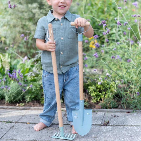 Little Dutch Παιδική Τσουγκράνα Κήπου Forest Friends FSC