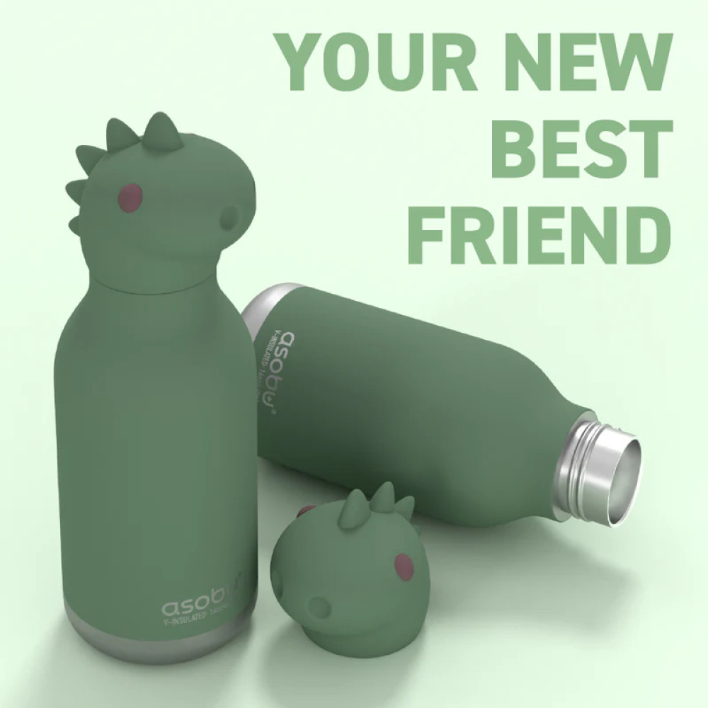 Asobu Bestie Bottle Ανοξείδωτο Μπουκάλι Θερμός 460ml (Δεινόσαυρος)