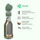 Asobu Bestie Bottle Ανοξείδωτο Μπουκάλι Θερμός 460ml (Δεινόσαυρος)
