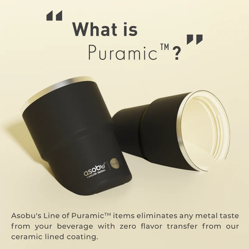 Asobu Coffee Express Special Edition Ανοξείδωτο Ποτήρι Θερμός 360ml (Black)