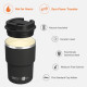 Asobu Coffee Express Special Edition Ανοξείδωτο Ποτήρι Θερμός 360ml (Black)