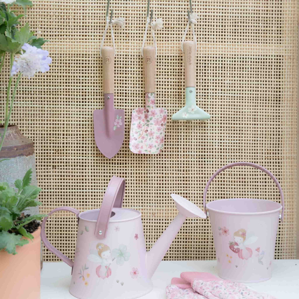 Little Dutch Σετ Παιδικών Εργαλείων Κήπου Fairy Garden FSC