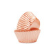 Scrap Cooking Θήκες για Cupcake σε Χρώμα Ροζ Χρυσό (48 τεμ)