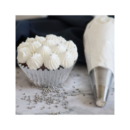 Scrap Cooking Θήκες για Cupcake σε Χρώμα Ασημί (48 τεμ)
