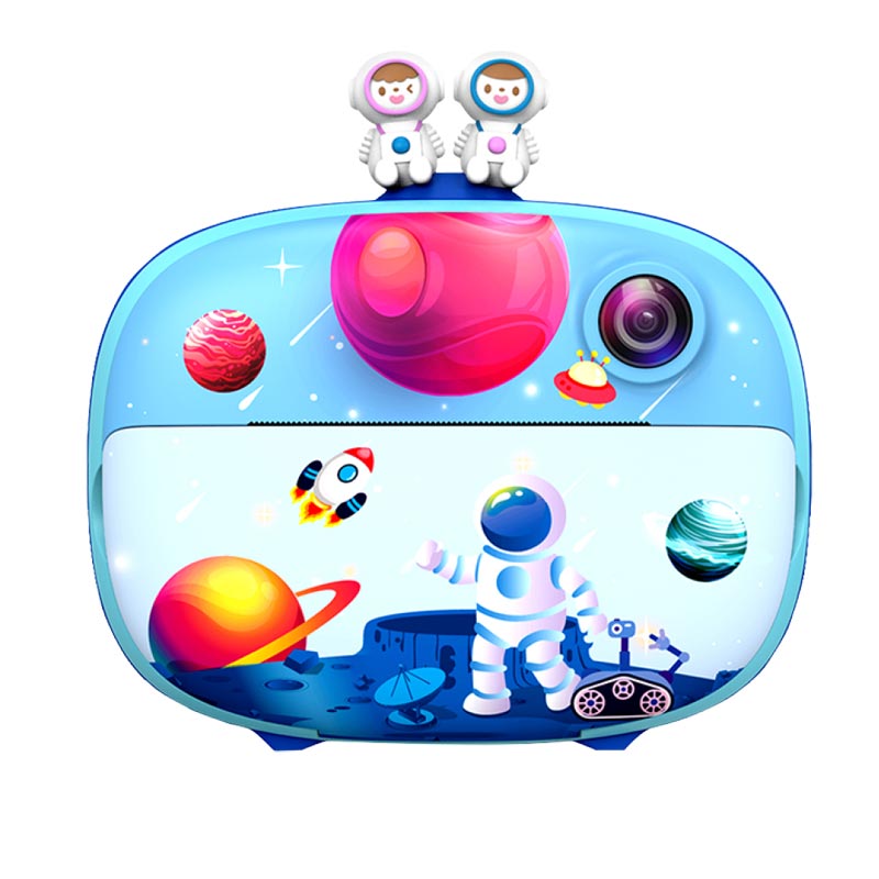 Kiddoboo FotoFun 2 Παιδική Φωτογραφική Μηχανή με εκτυπωτή (Space Blue)