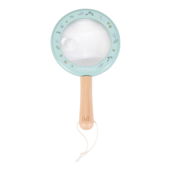 Little Dutch Ξύλινος Μεγεθυντικός Φακός Forest Friends FSC