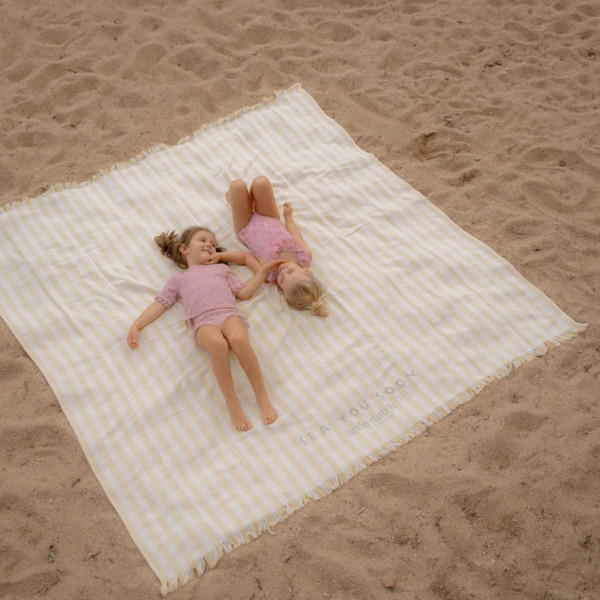 Little Dutch Πετσέτα Θαλάσσης  Beach Sunny Yellow