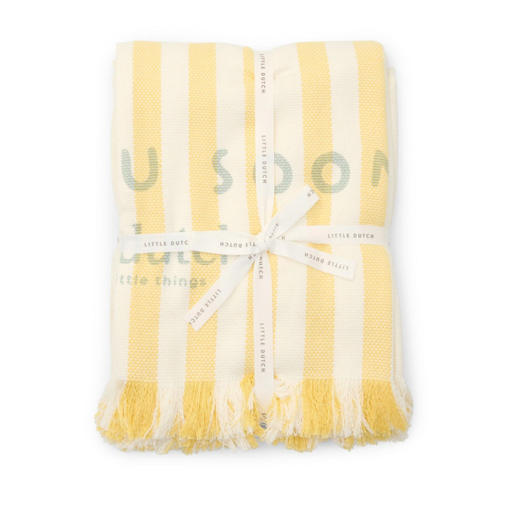 Little Dutch Πετσέτα Θαλάσσης  Beach Sunny Yellow