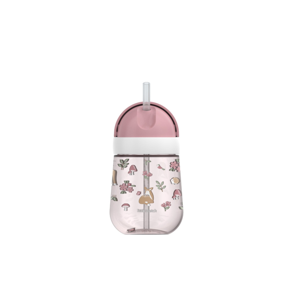 Little Dutch Εκπαιδευτικό Ποτηράκι με Καλαμάκι 300ml - Fairy Garden