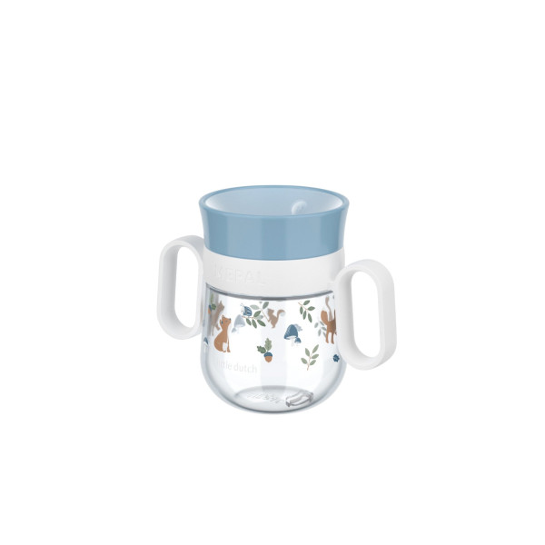Little Dutch Εκπαιδευτικό Ποτηράκι Περιμετρικό με Χειρολαβές Mio 200 ml - Forest Friends