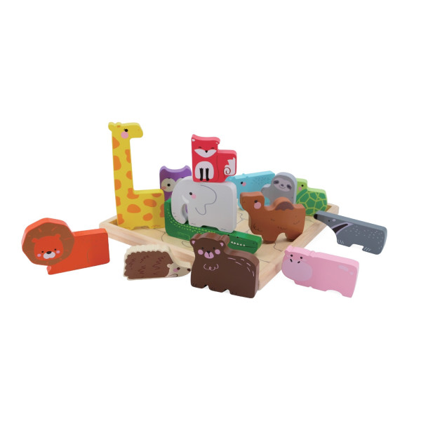 Gerardo's Ξύλινο 3D Παζλ με Ζωάκια