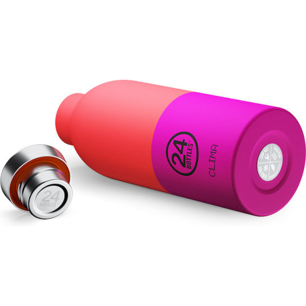 24Bottles Clima Bottle Ανοξείδωτο Μπουκάλι Θερμός 0.50lt (Energy)