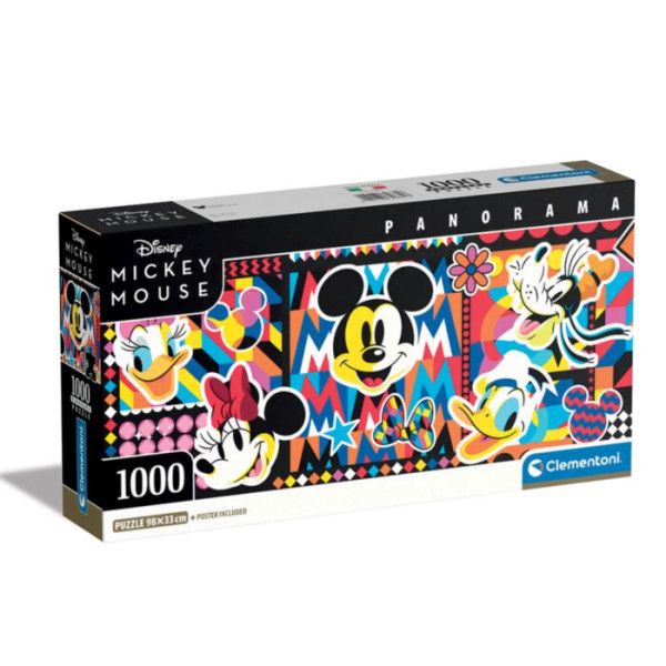 Clementoni Παζλ Panorama High Quality Collection Disney Classics 1000 τμχ - Compact Box (1000 τμχ)