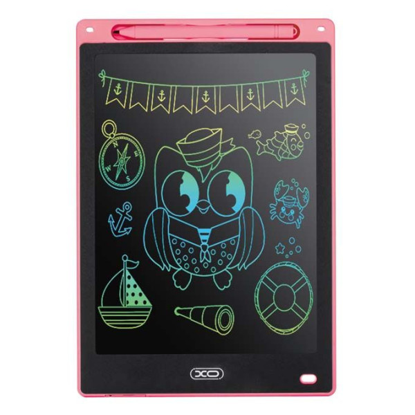 XO V01 LCD Tablet Σημειώσεων/ Ζωγραφικής 10" (Ροζ)