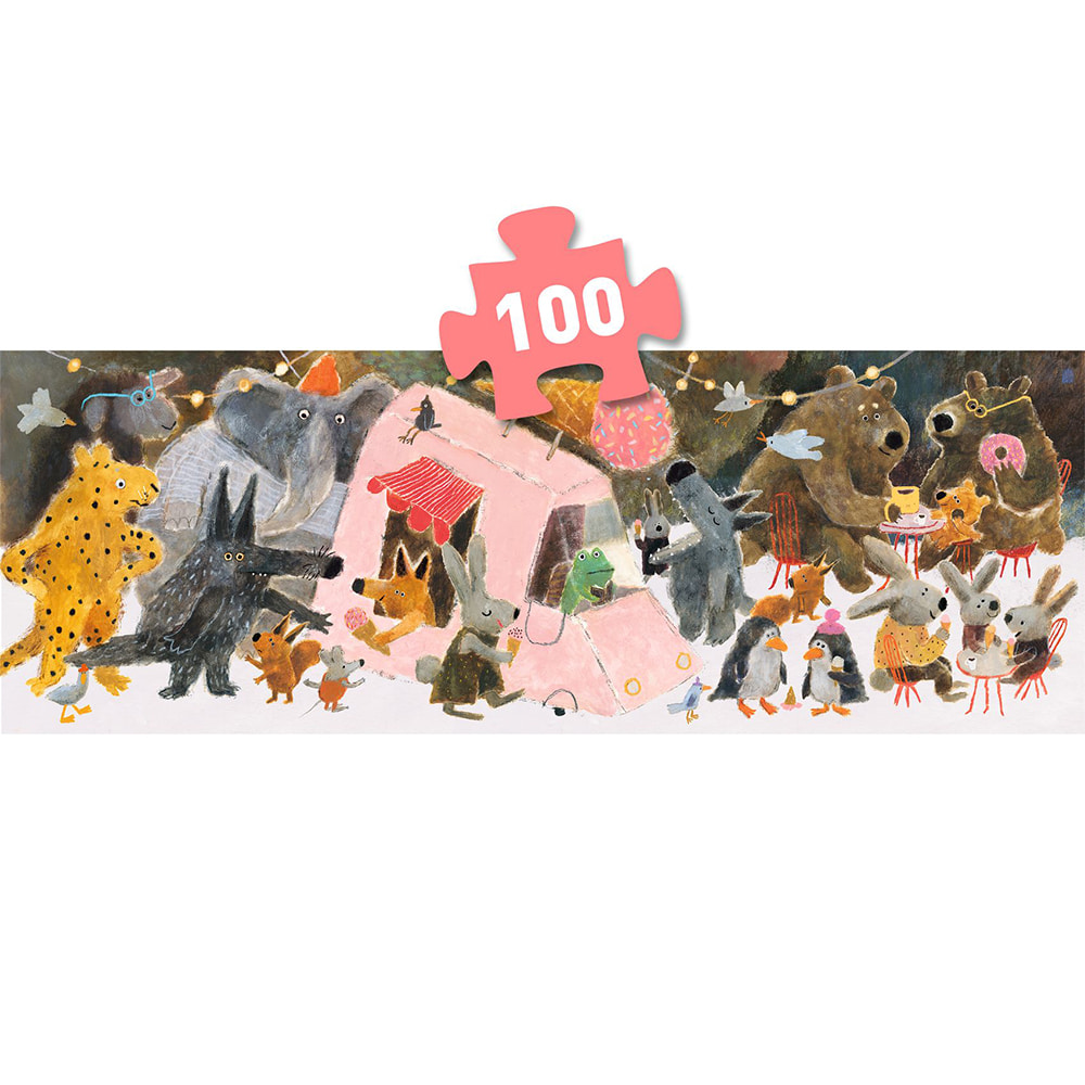 Djeco Παζλ 100 τεμ. "Πάρκο"