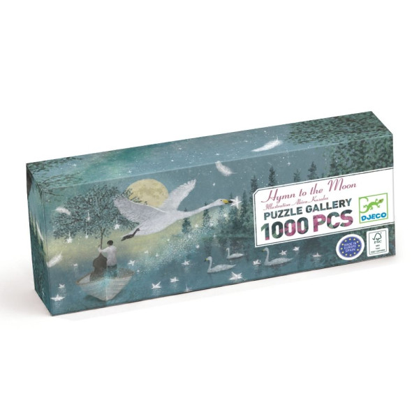 Djeco Παζλ 1000 τεμ. "Κάτω από το Φως του Φεγγαριού"