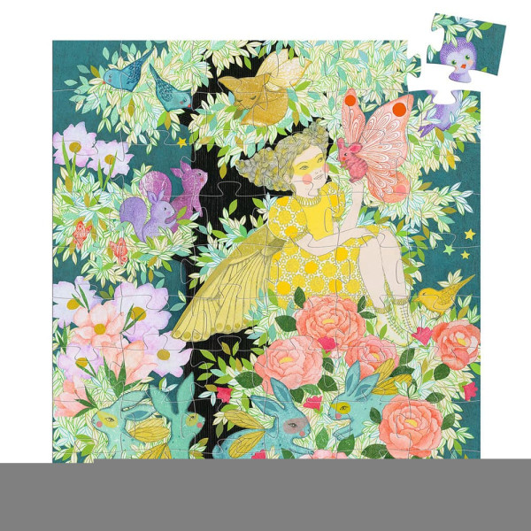 Djeco Παζλ σε Σχηματικό Κουτί 54 τεμ. "Το Δέντρο της Φλόρας"