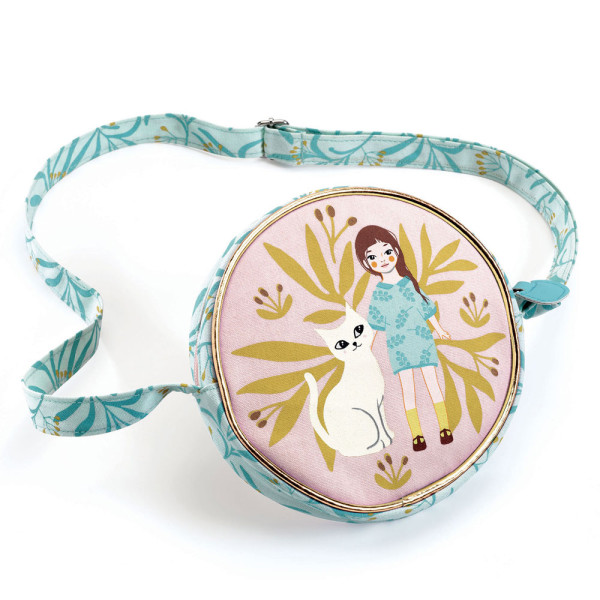 Djeco Τσαντάκι Βόλτας Κορίτσι - Γατούλα 17.5εκ. Διάμετρος