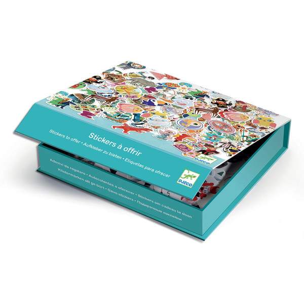 Djeco Κουτί με 320 Αυτοκόλλητα
