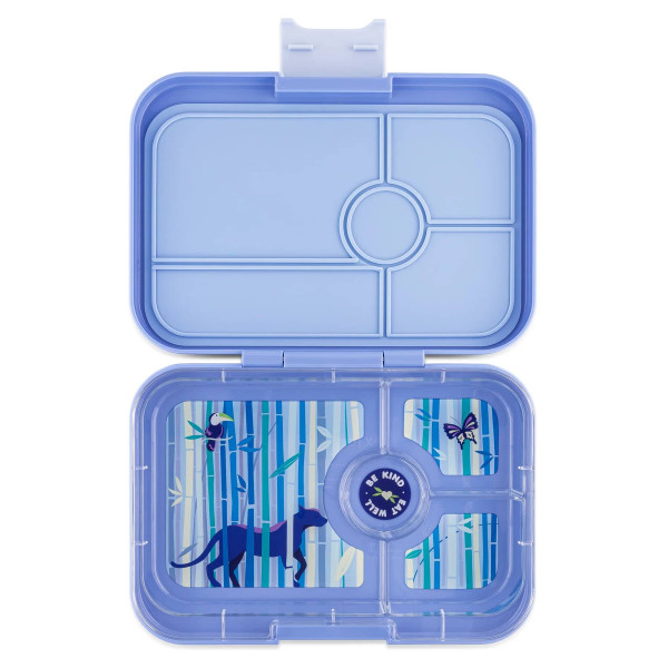 Yumbox Tapas Φαγητοδοχείο με 4 χωρίσματα (Hazy Blue - Panther)