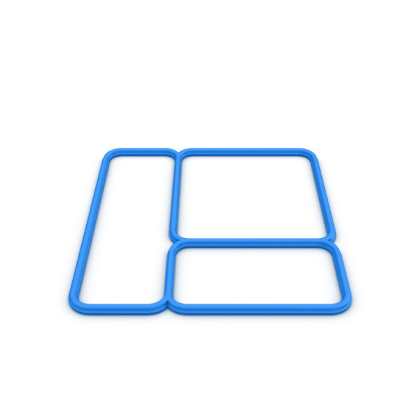 Ανταλλακτικό Λάστιχο Σιλικόνης για το OmieBox 1 τμχ (Blue Sky)