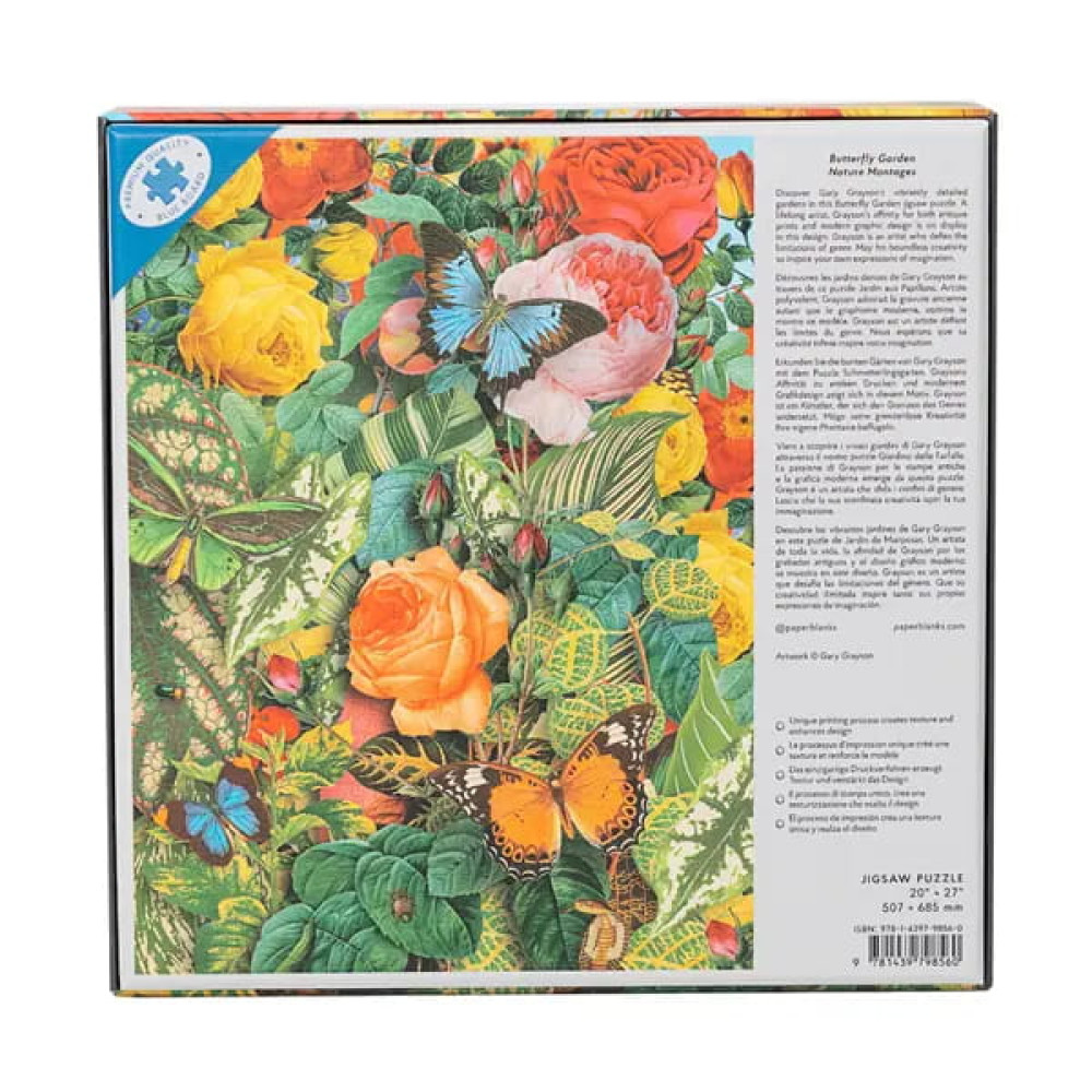 Butterfly Garden Paperblanks Jigsaw Πάζλ 1000τμχ