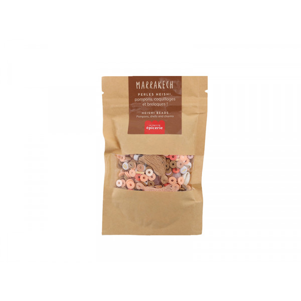 Petite Epicerie Μείγμα από Χάντρες και Φυλαχτά Heishi - Μαρακές