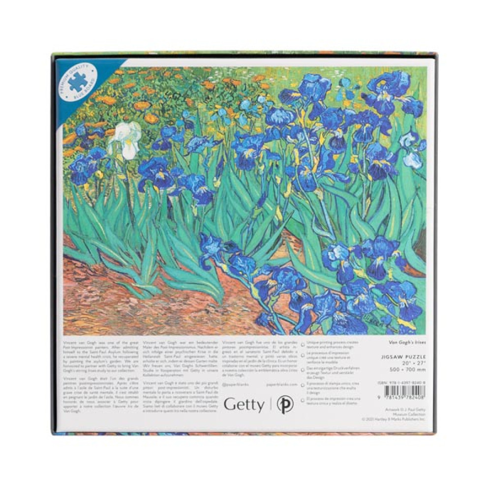 Van Gogh’s Irises Paperblanks Jigsaw Πάζλ 1000τμχ