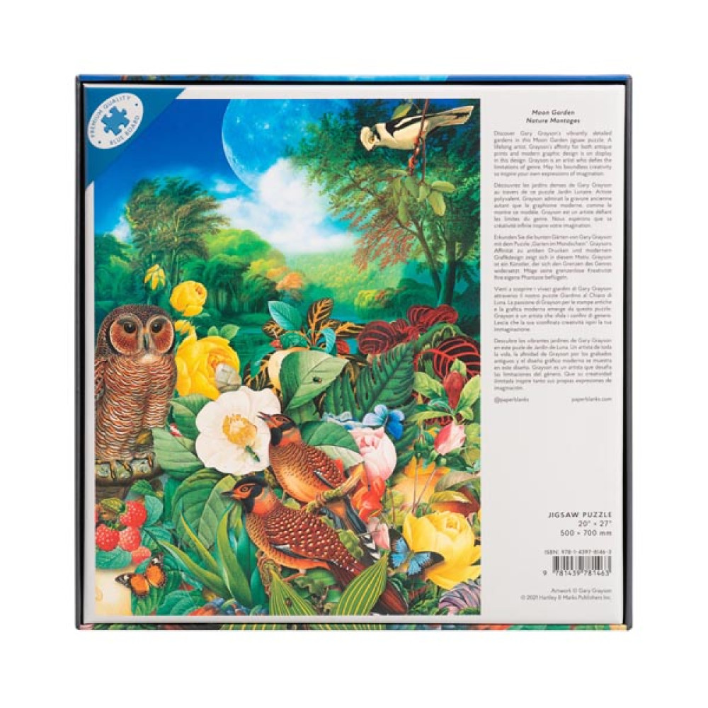 Moon Garden Paperblanks Jigsaw Πάζλ 1000τμχ