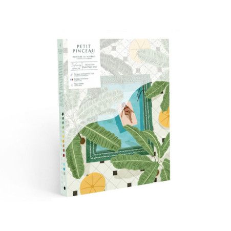 Petite Epicerie Σετ Ζωγραφικής με Αριθμό - Μικρό Πινέλο - Ονειροπόληση από τη Nora Dong