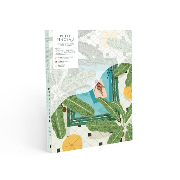 Petite Epicerie Σετ Ζωγραφικής με Αριθμό - Μικρό Πινέλο - Ονειροπόληση από τη Nora Dong