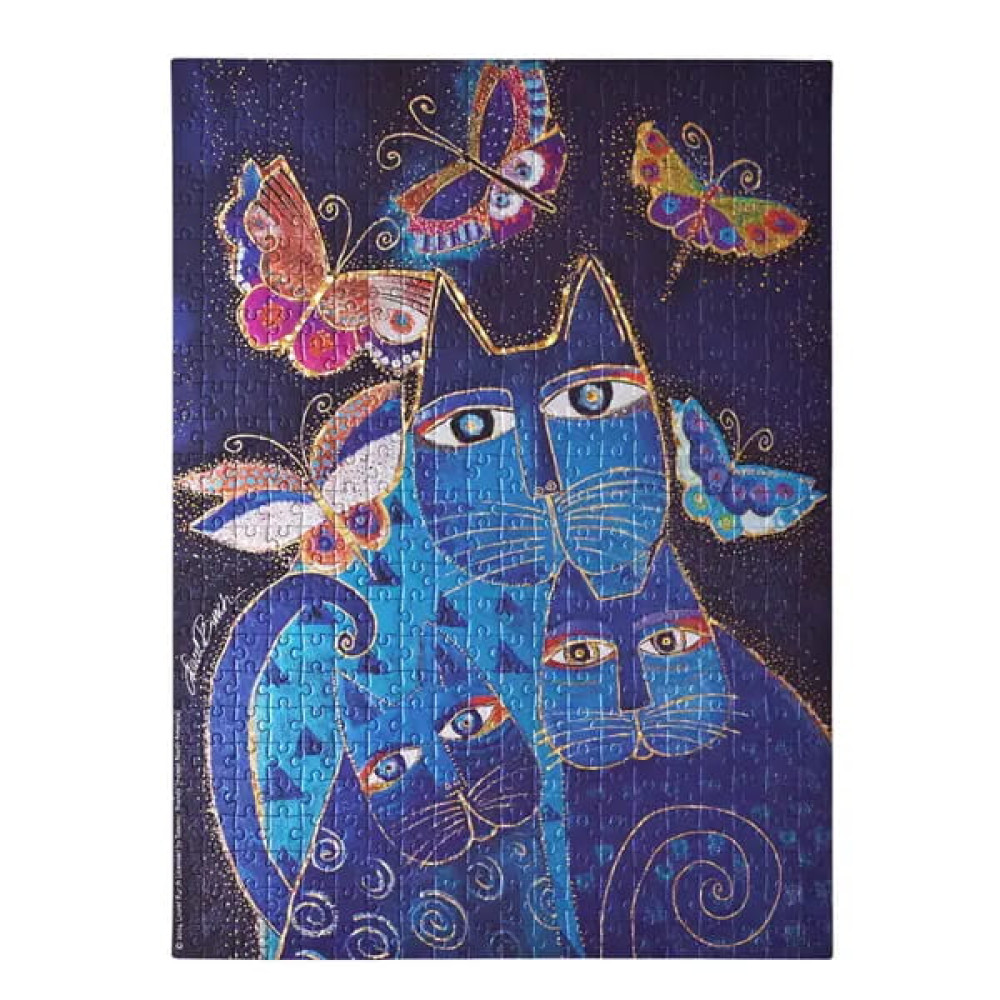 Blue Cats & Butterflies Paperblanks Jigsaw Πάζλ 500τμχ