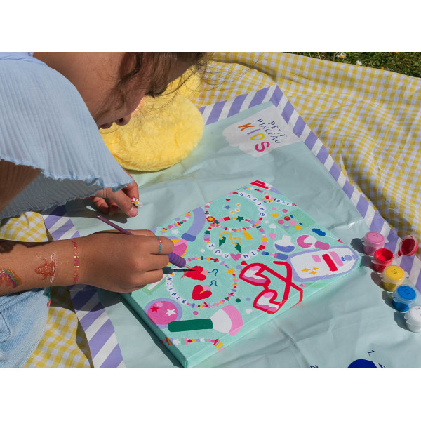 Petite Epicerie Σετ Ζωγραφικής Πινέλο για Μικρά Παιδιά - Οι κολλητές μου