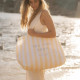 Little Dutch Τσάντα παραλίας Beach Sunny Yellow