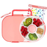 Gobe 2σε1 Φαγητοδοχείο και Snack Spinner Sticker Edition (Watermelon)