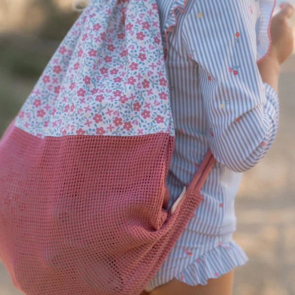 Little Dutch Σακίδιο Τσάντα παραλίας Ocean Treasures Multi Colour