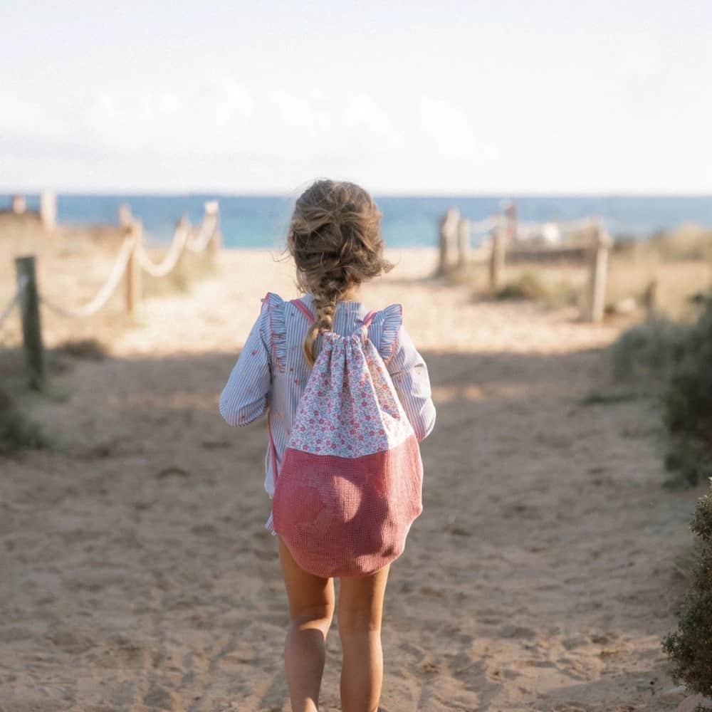 Little Dutch Σακίδιο Τσάντα παραλίας Ocean Treasures Multi Colour
