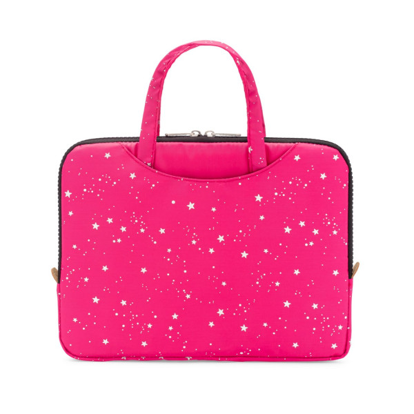 Yumbox Poche Lunch Bag Ισοθερμική Τσάντα - Fuchsia Gold Stars