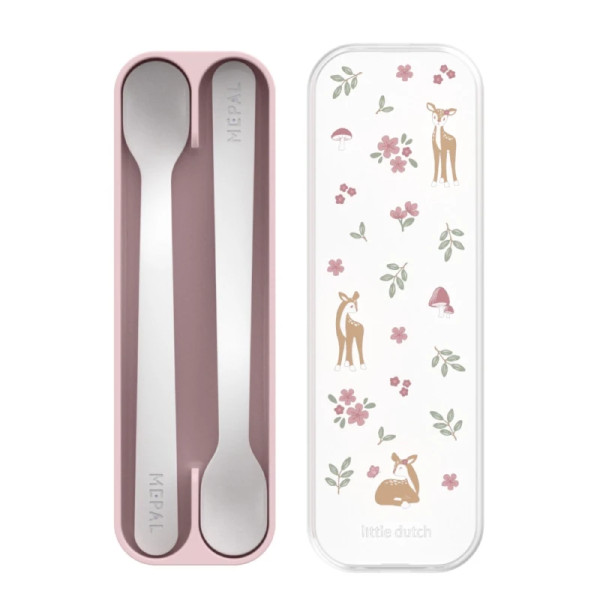 Little Dutch Σετ 2 Εκπαιδευτικά Κουταλάκια Mio Fairy Garden