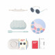 OLIVIO&CO Παιδικά Γυαλιά Ηλίου Round 18-36 Seaside Stripes - Sailing Blue