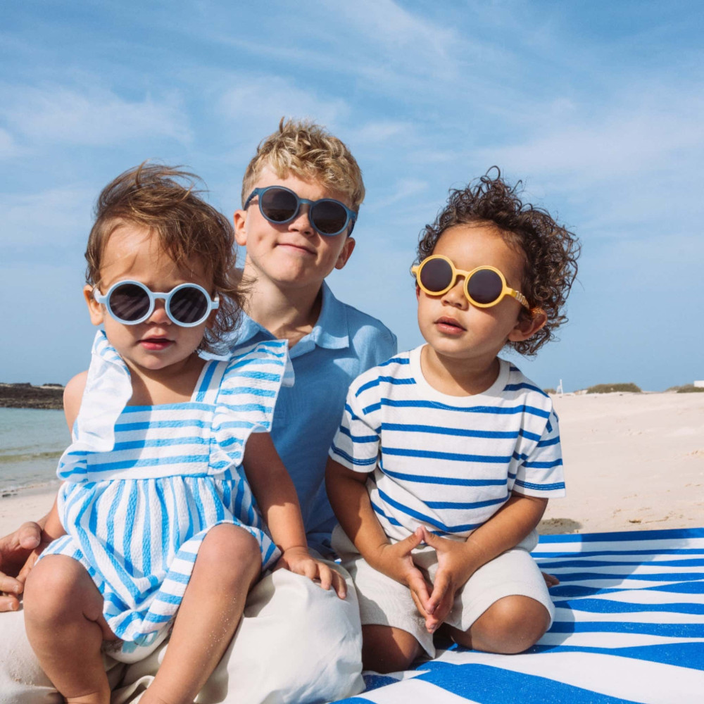 OLIVIO&CO Παιδικά Γυαλιά Ηλίου Round 18-36 Seaside Stripes - Sailing Blue