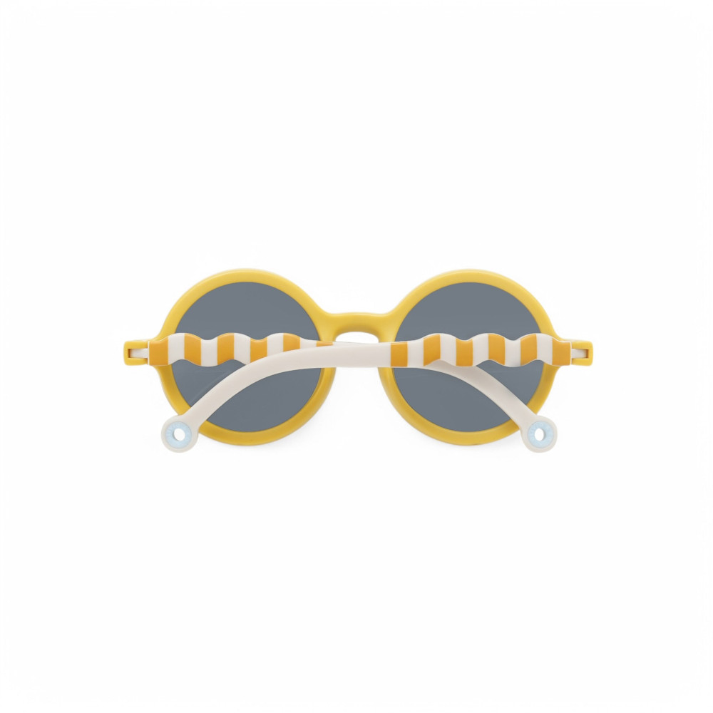OLIVIO&CO Παιδικά Γυαλιά Ηλίου Στρογγυλά Seaside Stripes - Vacation Yellow 18-36 Μηνών