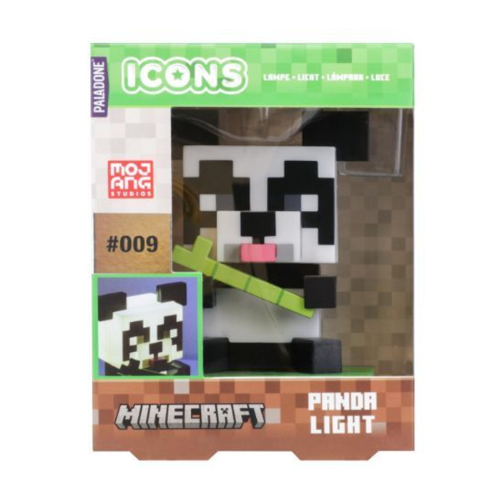 Paladone Icons: Minecraft - Panda Light (PP13276MCF)