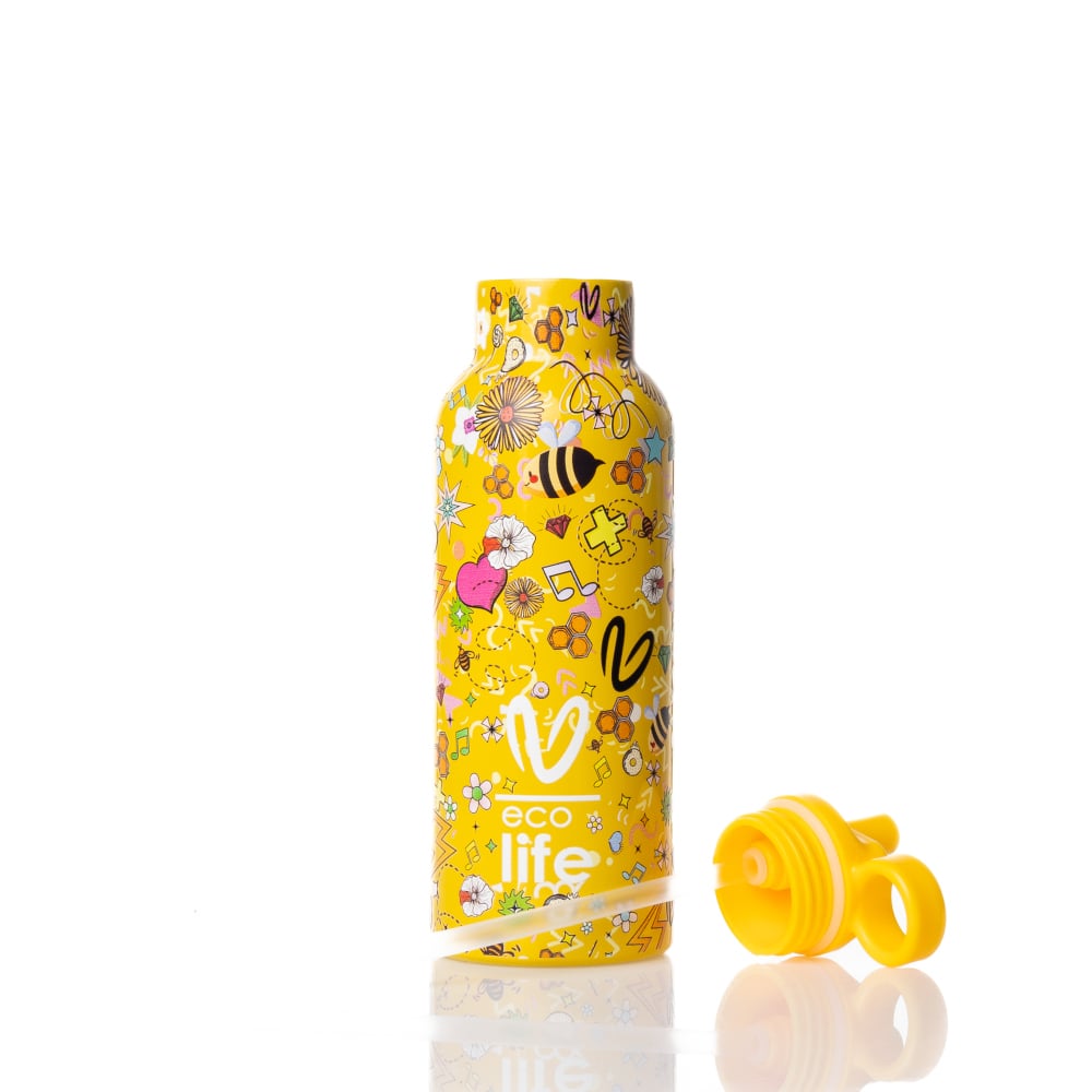EcoLife x Vasiliki Joy Ανοξείδωτο Μπουκάλι Θερμός 500ml