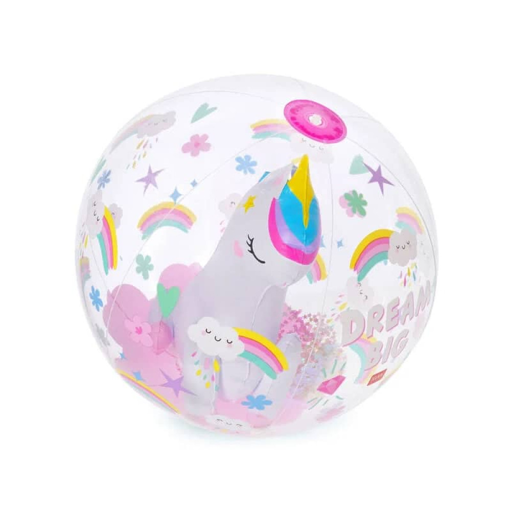 Legami VBBS0003 Φουσκωτή Μπάλα Θαλάσσης Unicorn